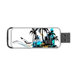 Surfing Portable Usb Flash (two Sides)