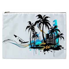 Surfing Cosmetic Bag (xxl)  by EnjoymentArt