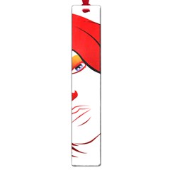 Women Face With Clef Large Book Marks