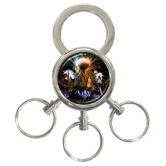 Wonderful Horses In The Universe 3-ring Key Chains