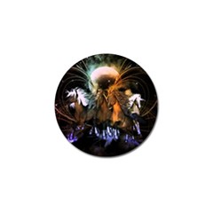 Wonderful Horses In The Universe Golf Ball Marker (4 Pack)