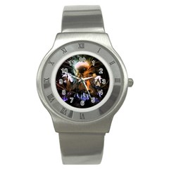 Wonderful Horses In The Universe Stainless Steel Watches