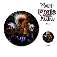 Wonderful Horses In The Universe Multi-purpose Cards (round)  by FantasyWorld7