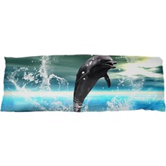 Funny Dolphin Jumping By A Heart Made Of Water Samsung Galaxy Nexus S I9020 Hardshell Case by FantasyWorld7