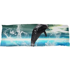 Funny Dolphin Jumping By A Heart Made Of Water Samsung Galaxy S I9008 Hardshell Case by FantasyWorld7