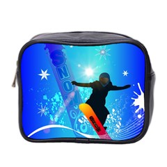 Snowboarding Mini Toiletries Bag 2-side