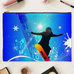 Snowboarding Cosmetic Bag (xxxl) 