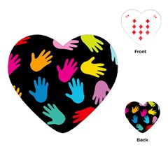 All Over Hands Playing Cards (heart) 