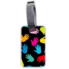 All Over Hands Luggage Tags (two Sides)