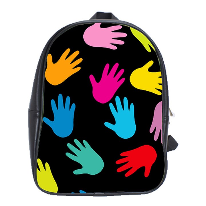 All Over Hands School Bags (XL) 