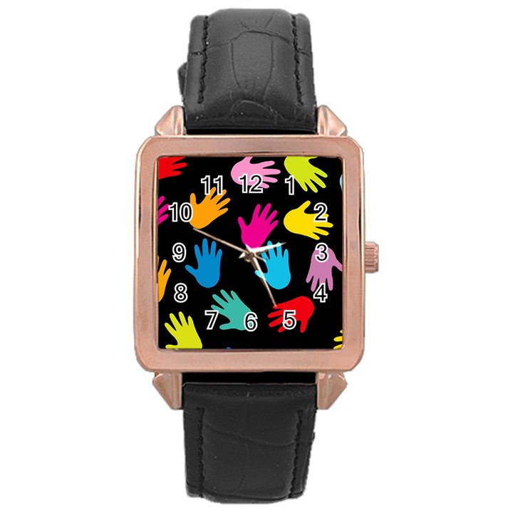 All Over Hands Rose Gold Watches