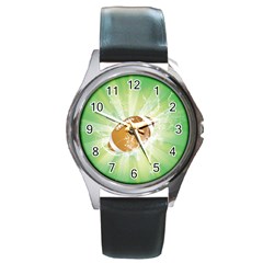 American Football  Round Metal Watches