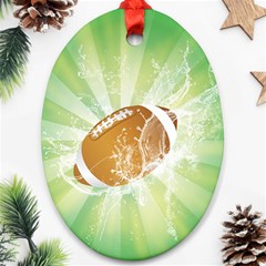 American Football  Ornament (oval) 