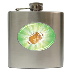 American Football  Hip Flask (6 Oz)