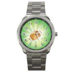 American Football  Sport Metal Watches