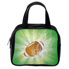 American Football  Classic Handbags (one Side)