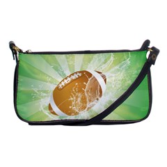 American Football  Shoulder Clutch Bags by FantasyWorld7