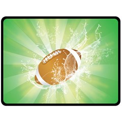 American Football  Fleece Blanket (large) 