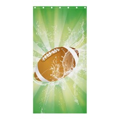 American Football  Shower Curtain 36  X 72  (stall) 