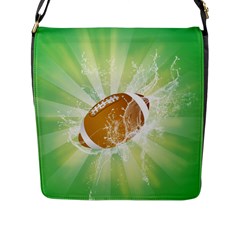 American Football  Flap Messenger Bag (l) 