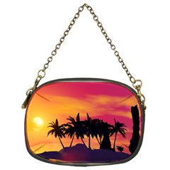 Wonderful Sunset Over The Island Chain Purses (two Sides)  by FantasyWorld7