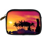 Wonderful Sunset Over The Island Digital Camera Cases Front