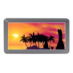 Wonderful Sunset Over The Island Memory Card Reader (mini)