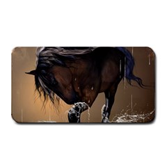 Beautiful Horse With Water Splash Medium Bar Mats