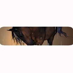 Beautiful Horse With Water Splash Large Bar Mats