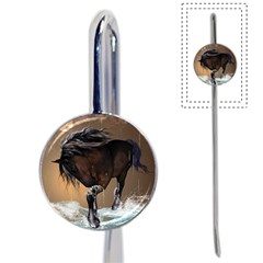 Beautiful Horse With Water Splash Book Mark by FantasyWorld7