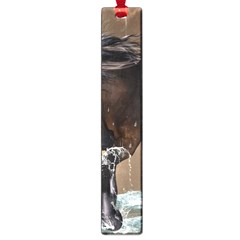 Beautiful Horse With Water Splash Large Book Marks