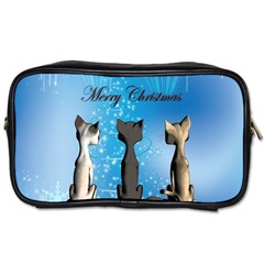 Merry Chrsitmas Toiletries Bags by FantasyWorld7