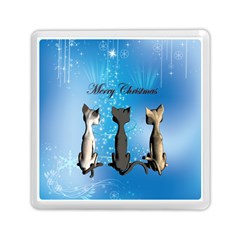 Merry Chrsitmas Memory Card Reader (square)  by FantasyWorld7