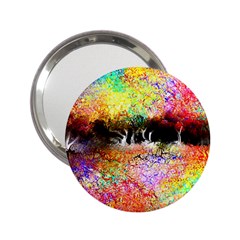 Colorful Tree Landscape 2 25  Handbag Mirrors