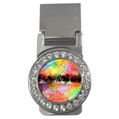 Colorful Tree Landscape Money Clips (cz) 