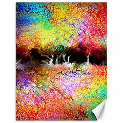 Colorful Tree Landscape Canvas 18  X 24  