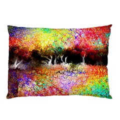 Colorful Tree Landscape Pillow Cases