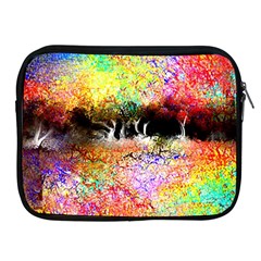 Colorful Tree Landscape Apple Ipad 2/3/4 Zipper Cases