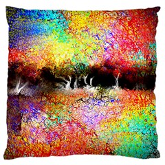 Colorful Tree Landscape Standard Flano Cushion Cases (one Side) 