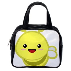 Kawaii Bee Classic Handbags (one Side)