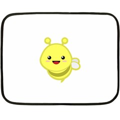 Kawaii Bee Fleece Blanket (mini)