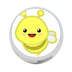 Kawaii Bee 4-port Usb Hub (one Side)