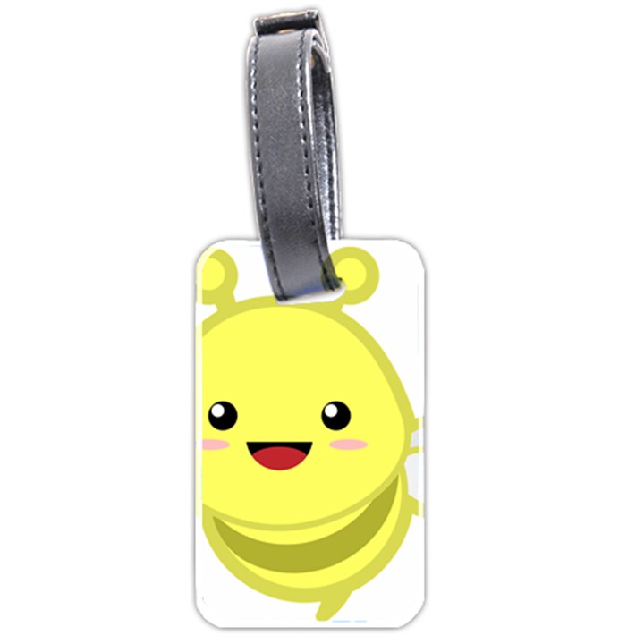 Kawaii Bee Luggage Tags (Two Sides)