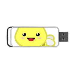 Kawaii Bee Portable Usb Flash (two Sides)