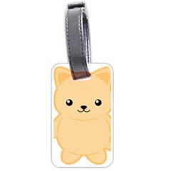 Kawaii Cat Luggage Tags (one Side) 