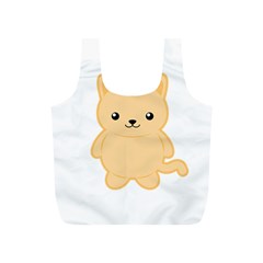 Kawaii Cat Full Print Recycle Bags (s) 