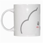 Kawaii Cloud White Mugs Left