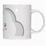 Kawaii Cloud White Mugs Right