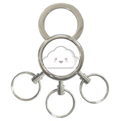 Kawaii Cloud 3-ring Key Chains by KawaiiKawaii