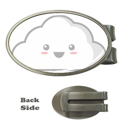 Kawaii Cloud Money Clips (oval)  by KawaiiKawaii